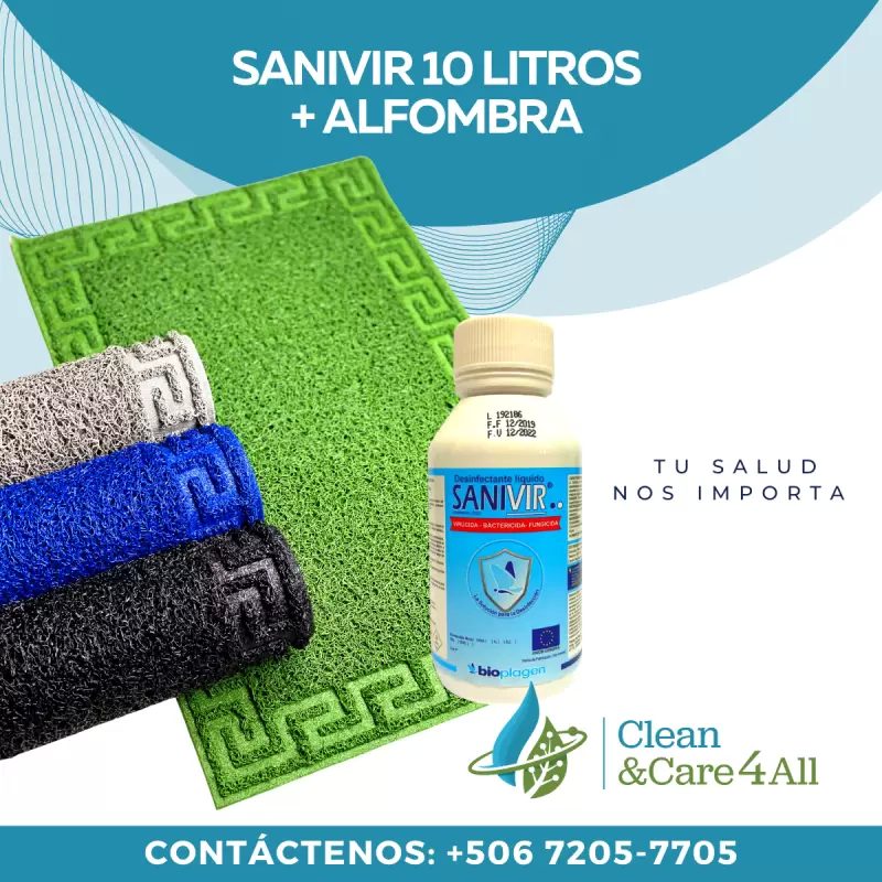 Alfombra + Sanivir  